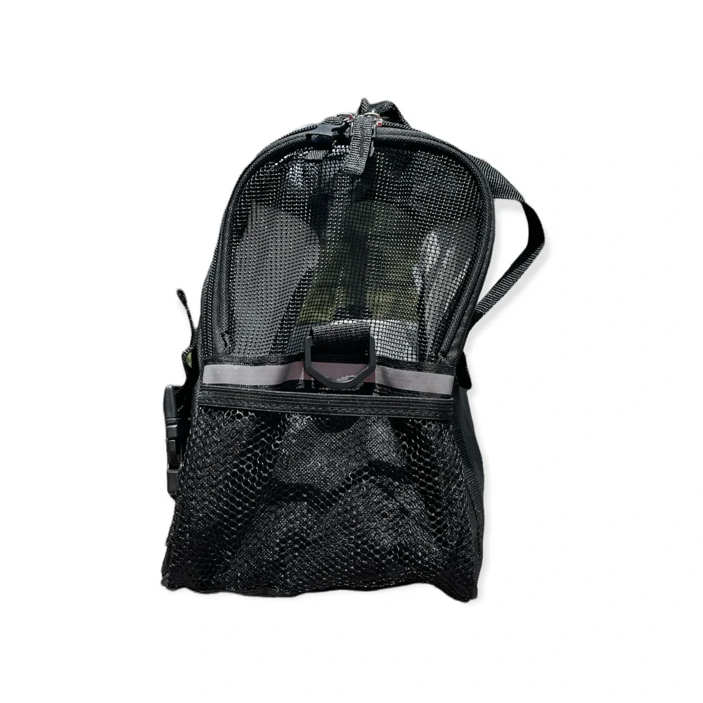 Black Small Pet Carrier Bag - Comfortable Travel Carrier